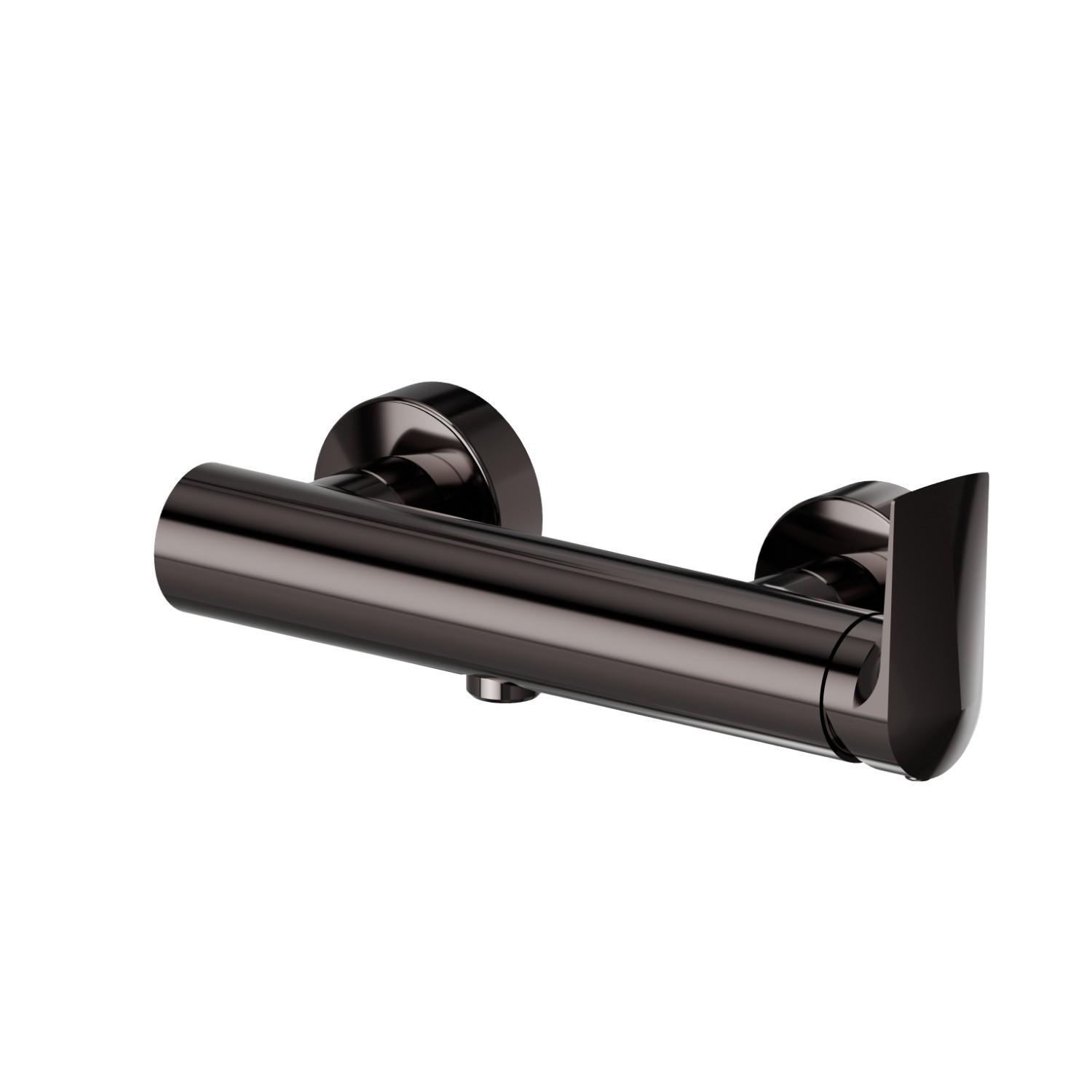 Single lever exposed shower mixer - finish PVD Gun Metal