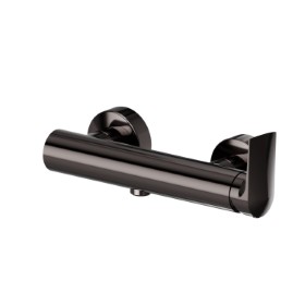 Single lever exposed shower mixer - finish PVD Gun Metal