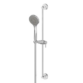 Complete shower set, with 3-jet ABS hand shower, L=150 cm flexible - finish Chrome