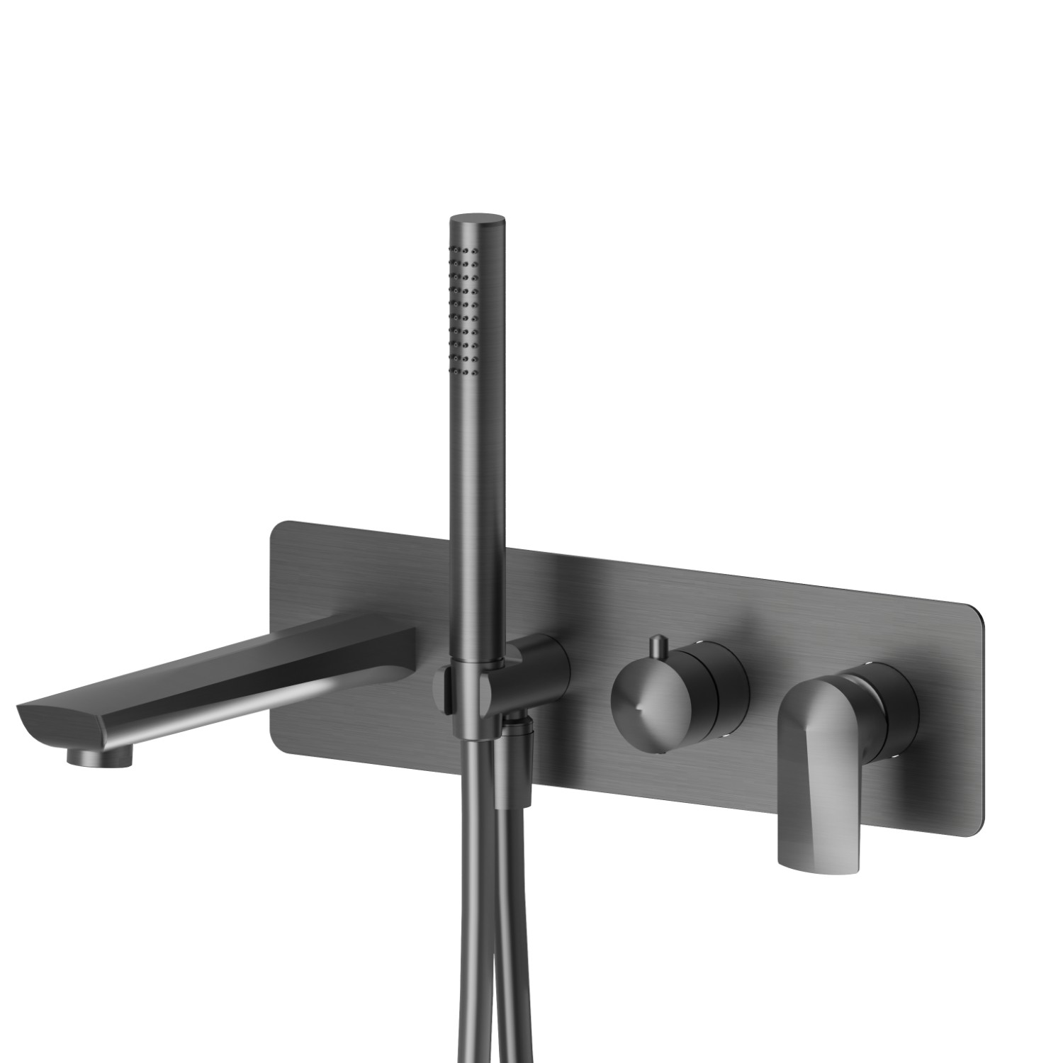 Bath group - finish PVD Brushed Gun Metal