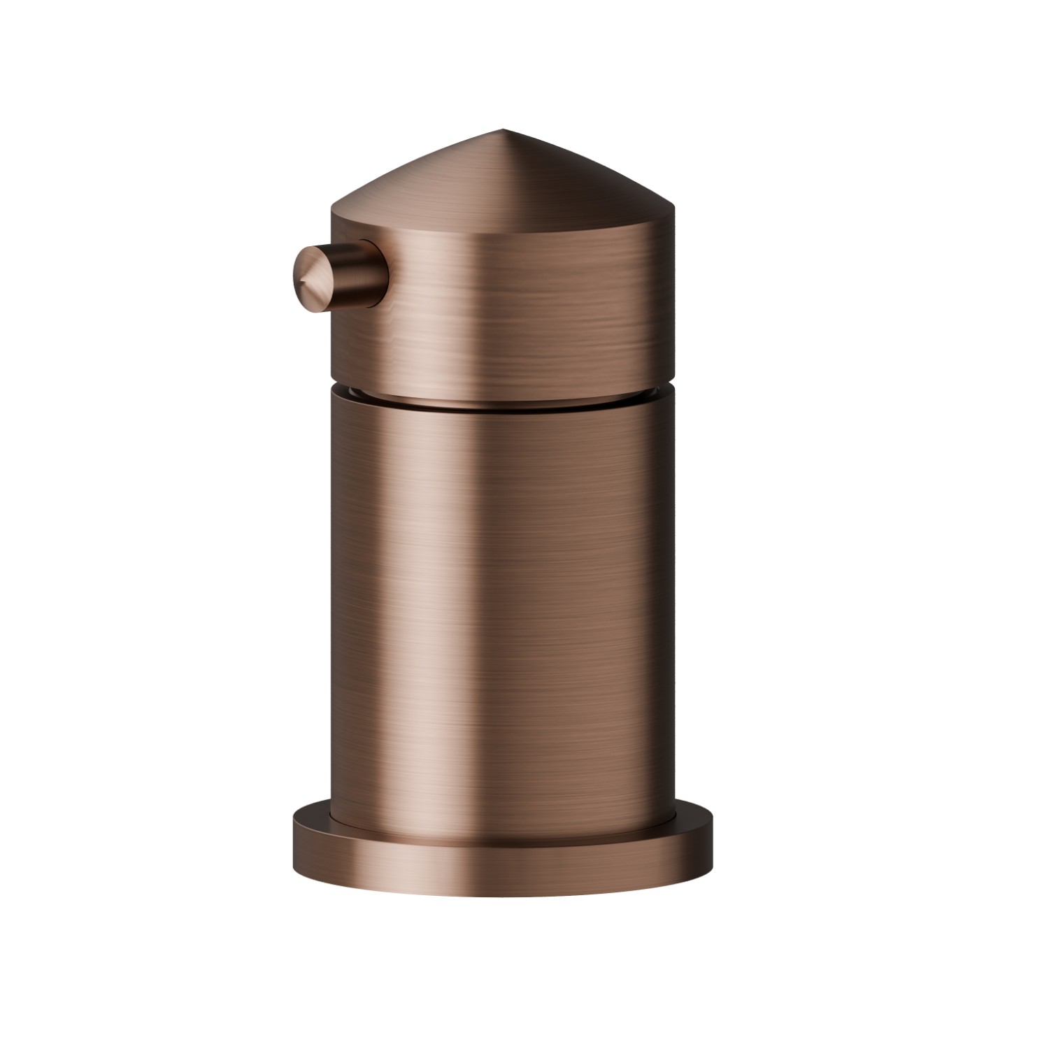 Diverter for deck-mounted set - finish PVD Brushed Copper Bronze