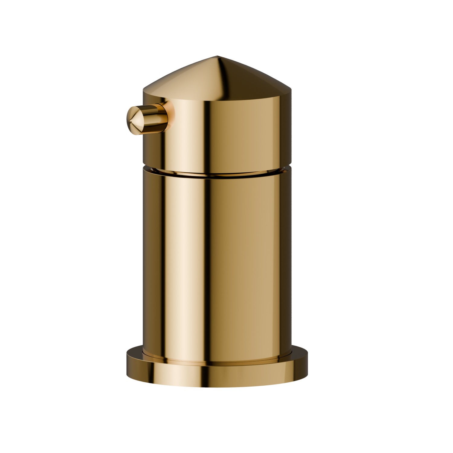 Deviatore per gruppo bordo vasca - finitura PVD Glossy Gold