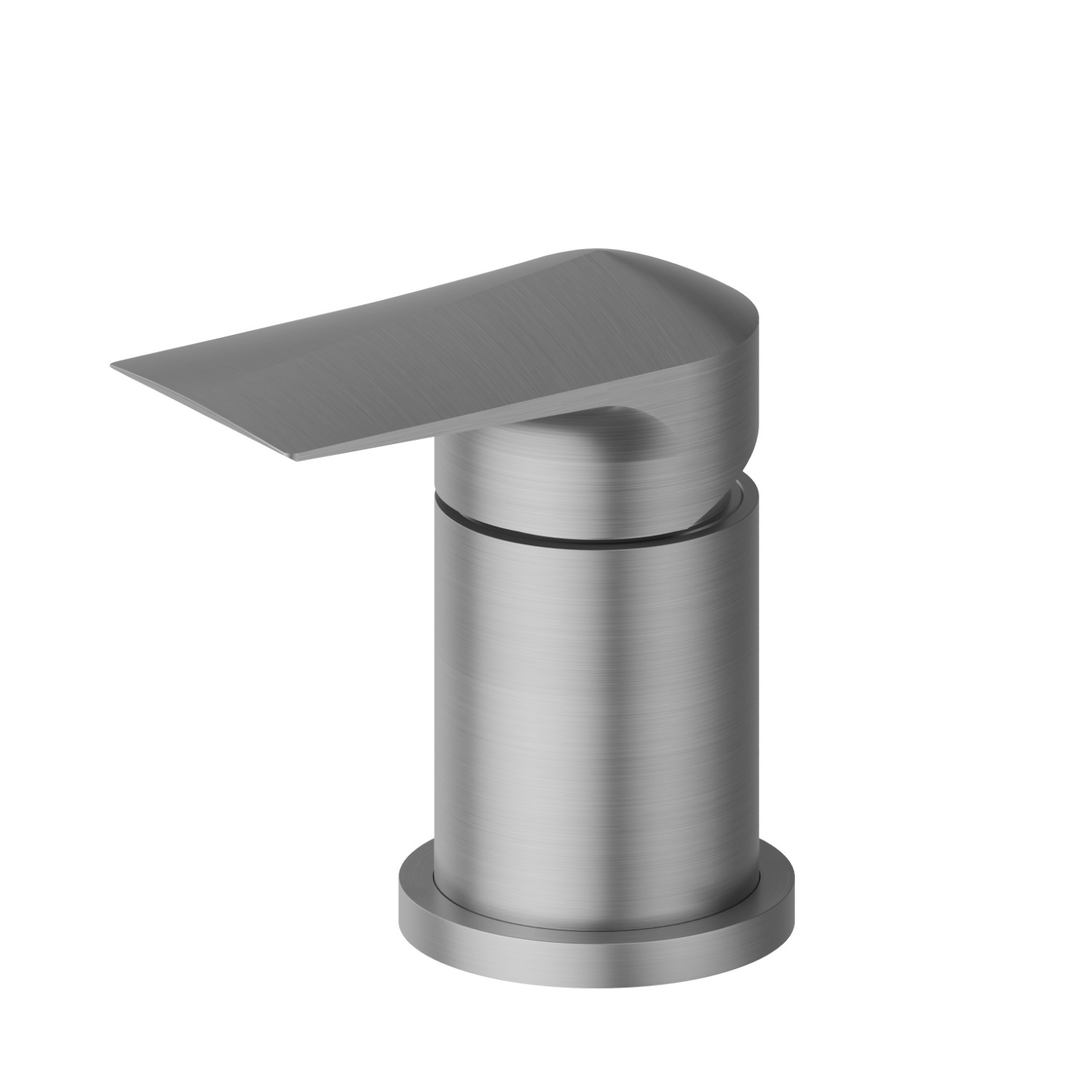 Deck-mounted mixer - finish PVD Brushed Gun Metal