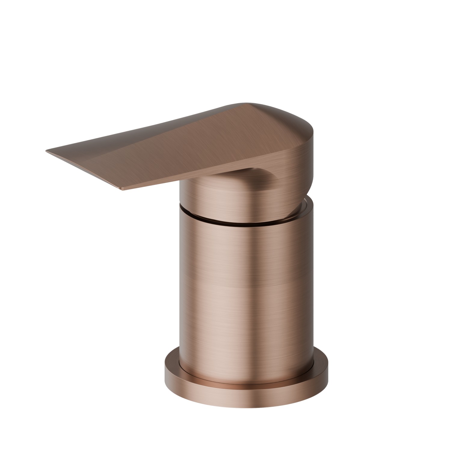 Deck-mounted mixer - finish PVD Brushed Copper Bronze