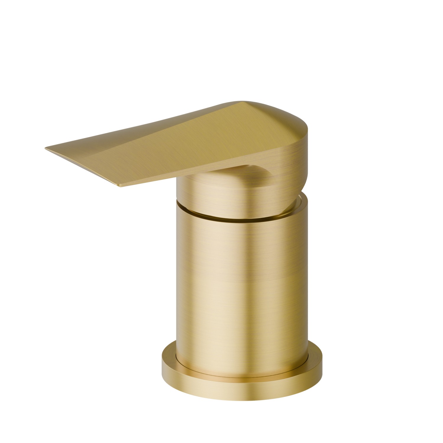 Deck-mounted mixer - finish PVD Brushed Gold