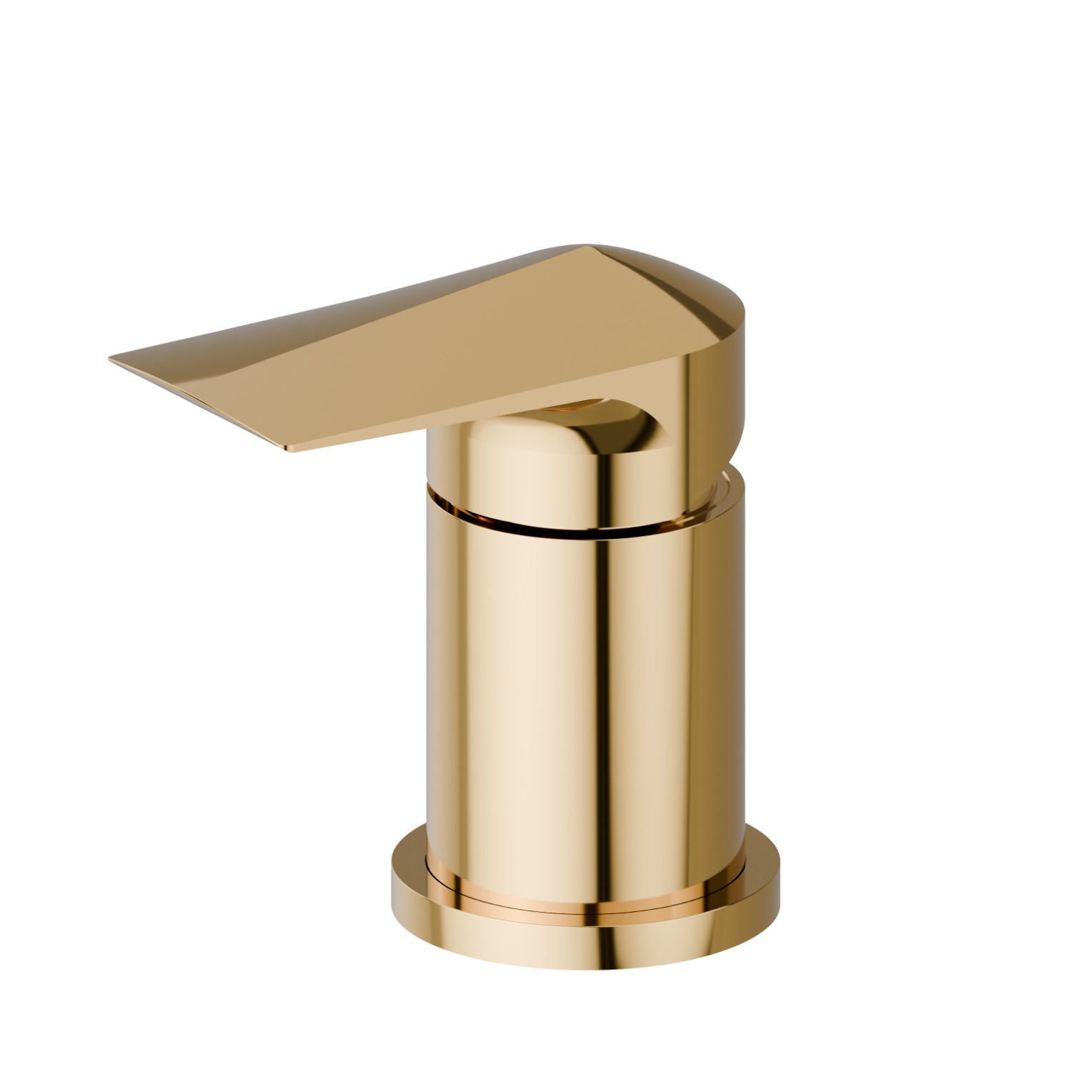 Deck-mounted mixer - finish PVD Glossy Gold
