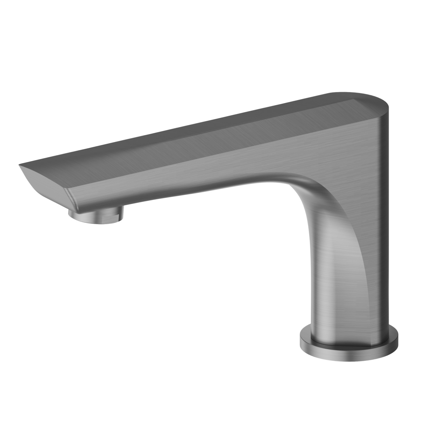 Deck-mounted spout - finish PVD Brushed Gun Metal