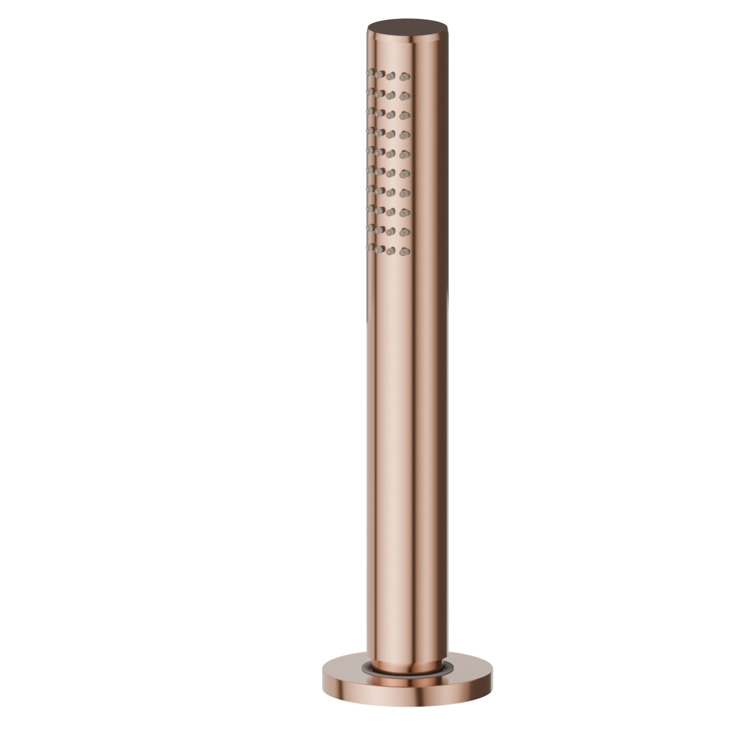 Complete hand brass shower set for deck-mounted set - finish PVD Copper Bronze