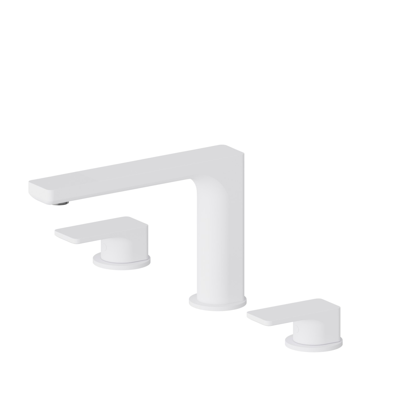 3-hole basin group. 1/2” T piece - finish Matt White