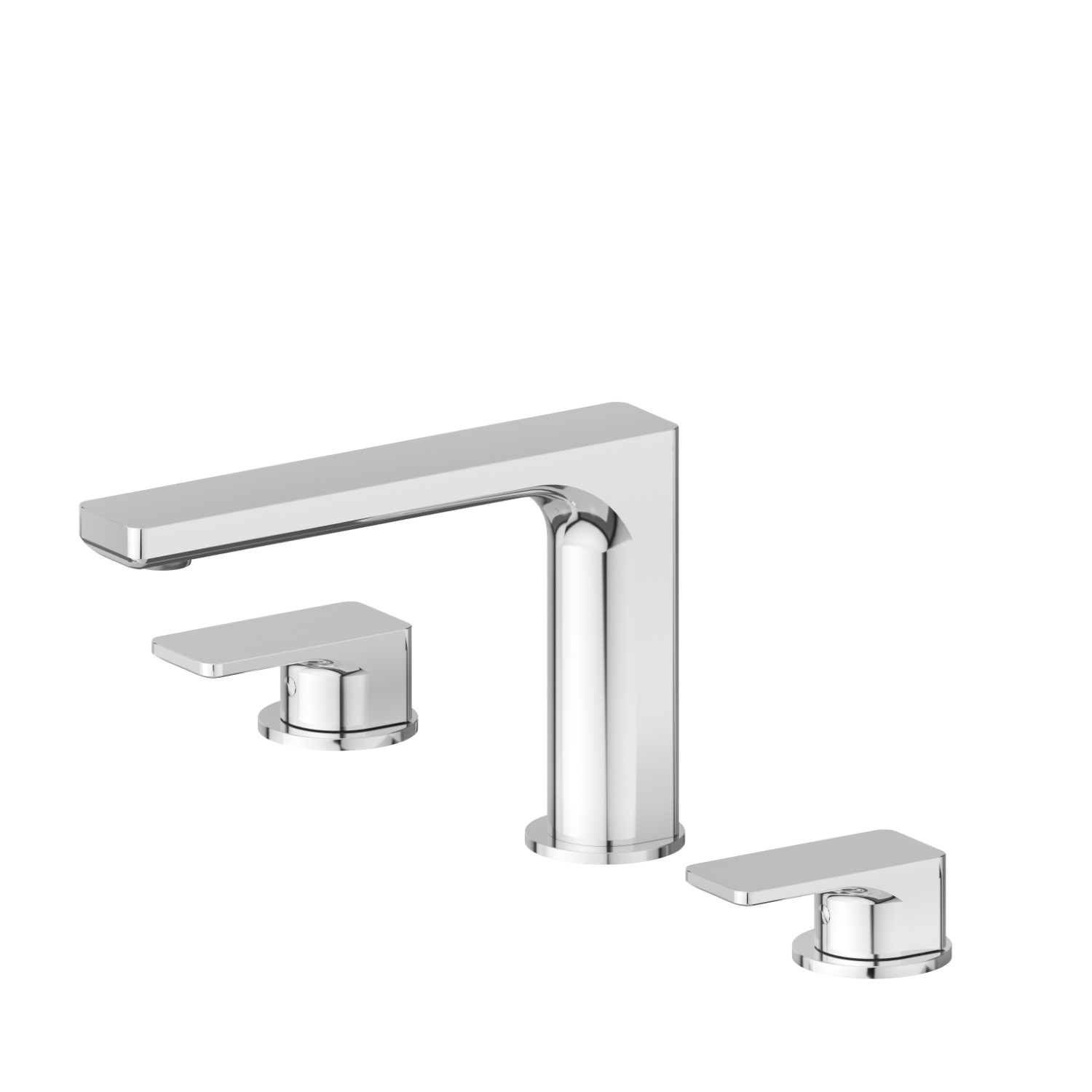 3-hole basin group. 1/2” T piece - finish Chrome