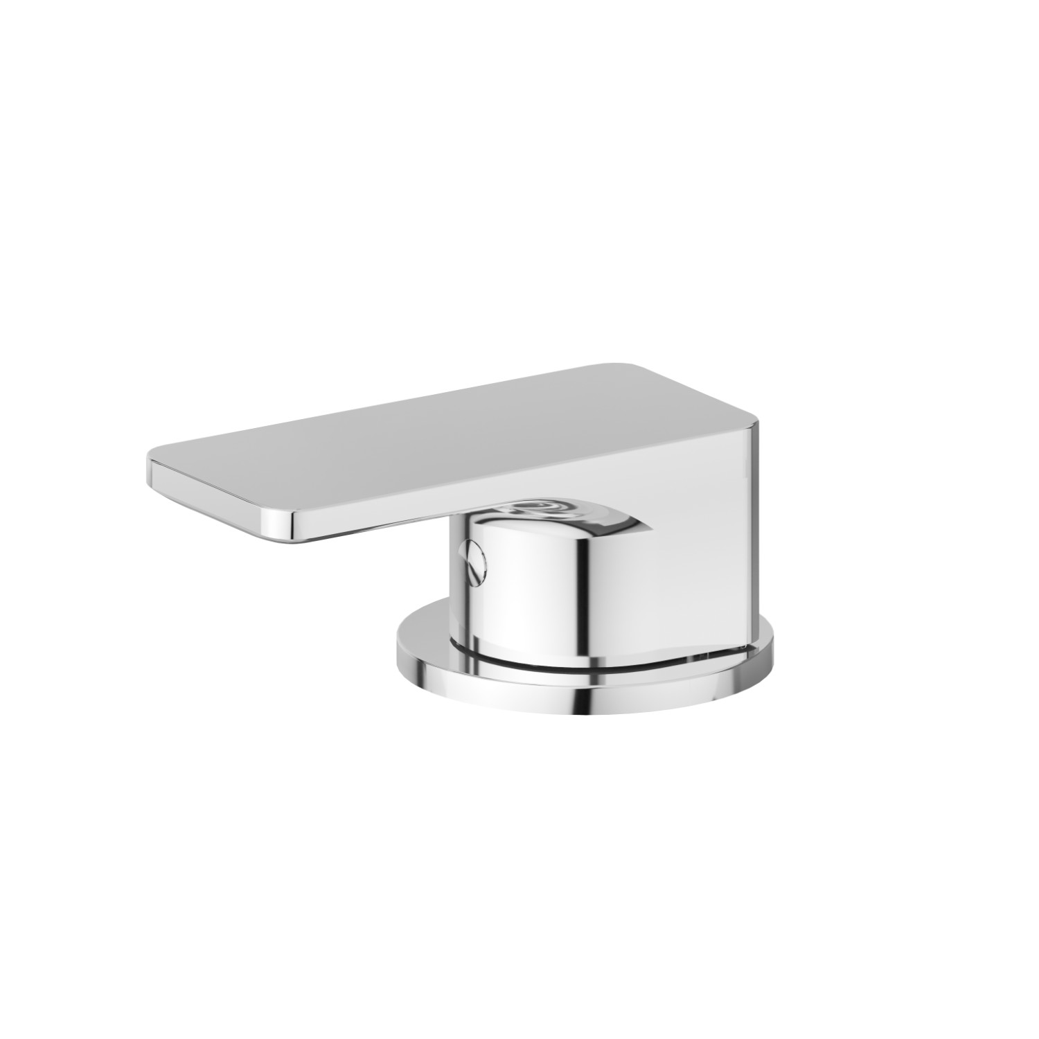 Single lever deck-mounted washbasin control - finish Chrome