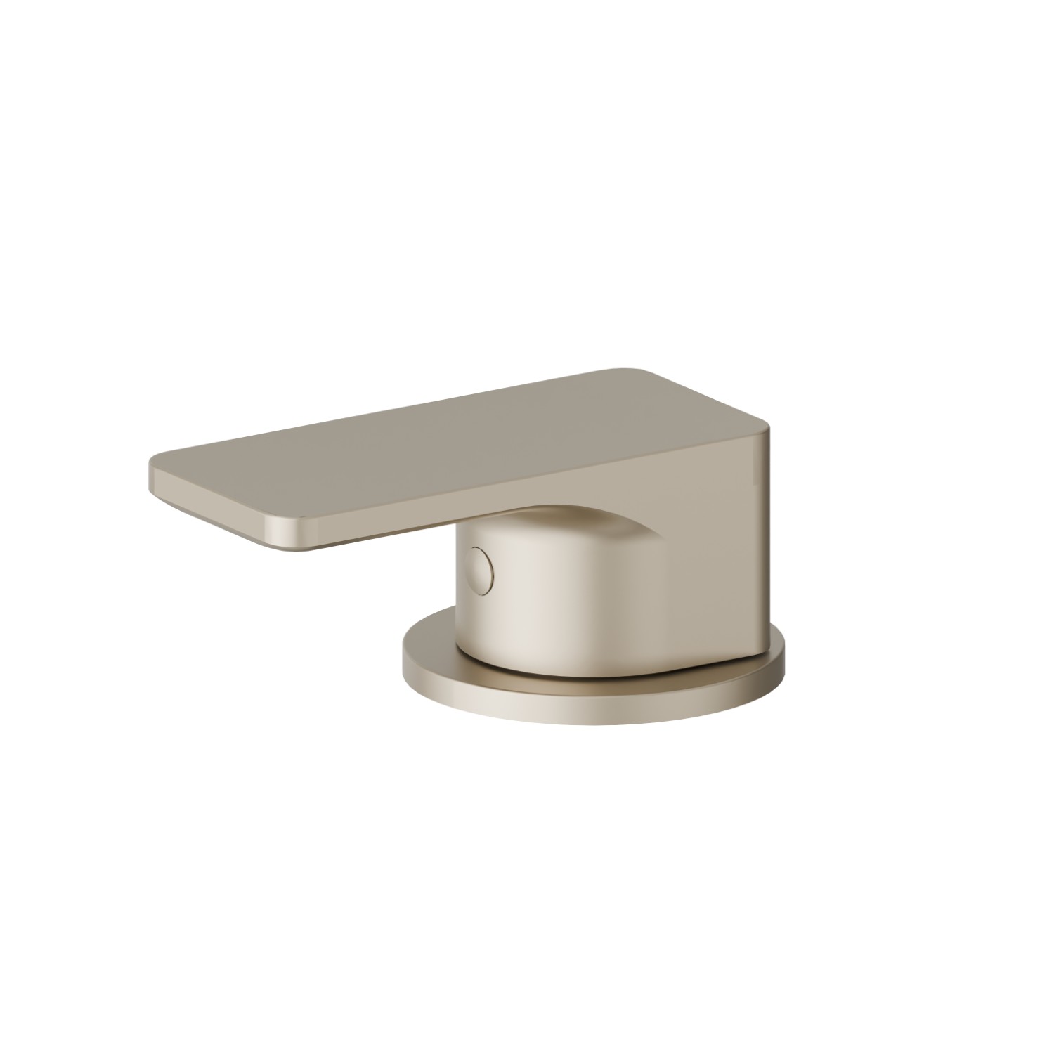 Single lever deck-mounted washbasin control - finish Gold Satin