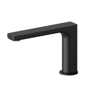 Deck-mounted washbasin spout - finish Matt Black