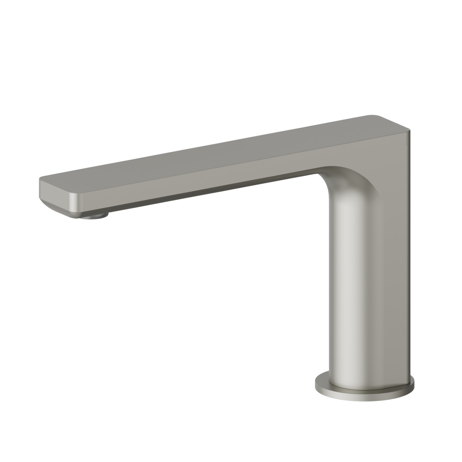 Deck-mounted washbasin spout - finish Titanium Satin