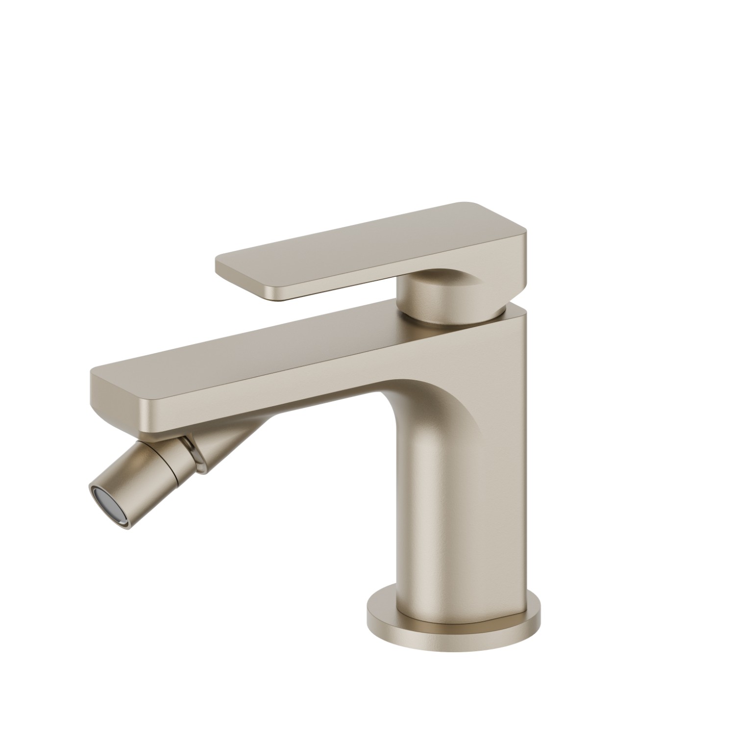 Einhebel-Mischbatterie für Bidet - oberfläche Gold Satin
