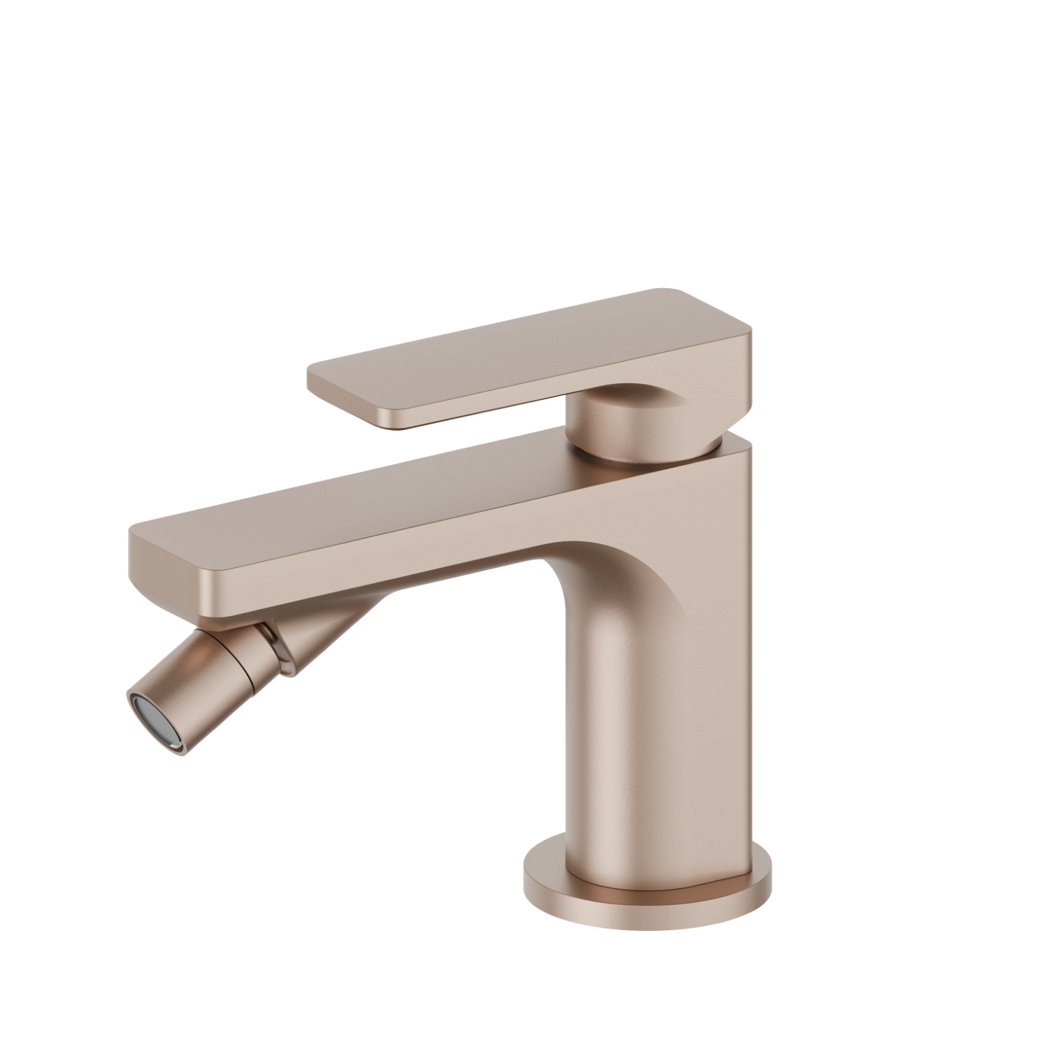 Single lever bidet mixer - finish Copper Satin