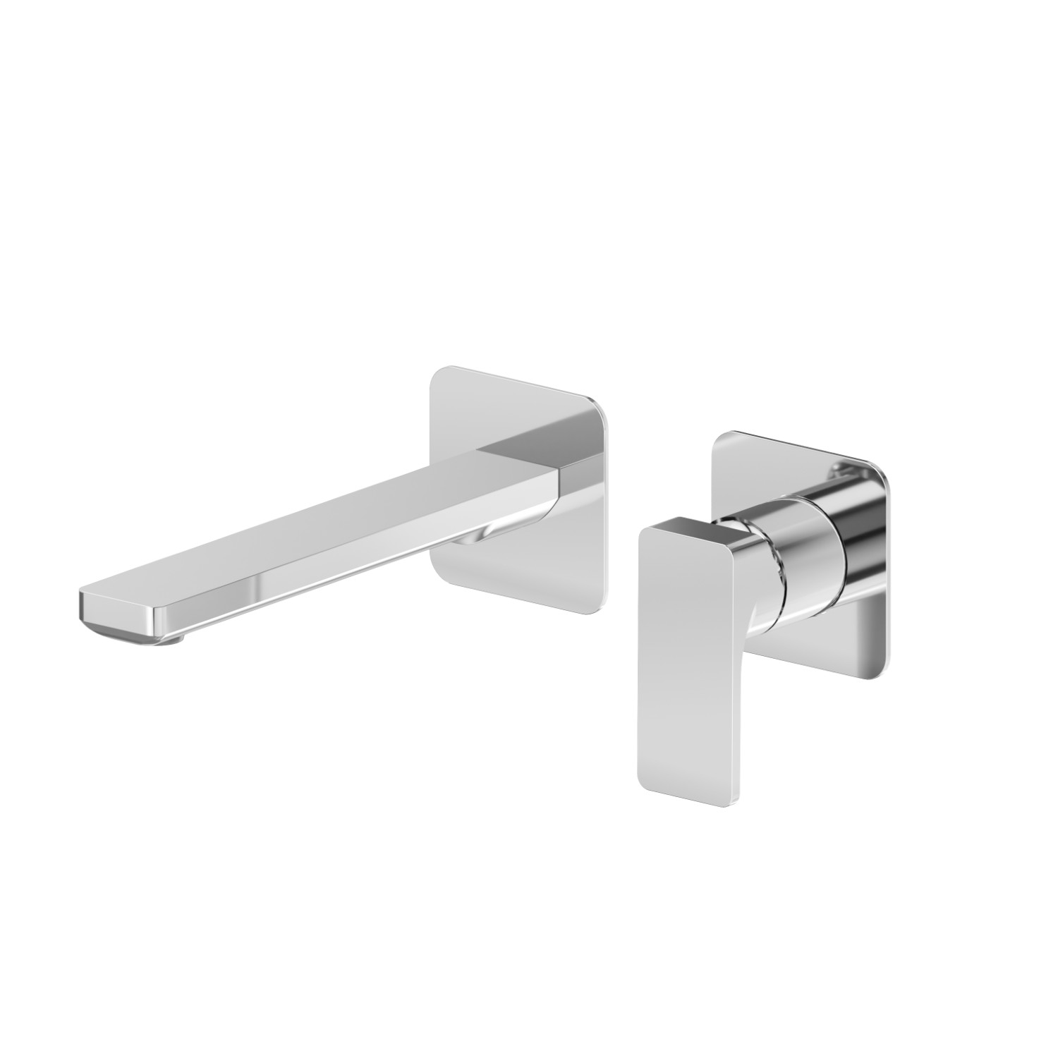 Single lever wall mixer group - finish Chrome