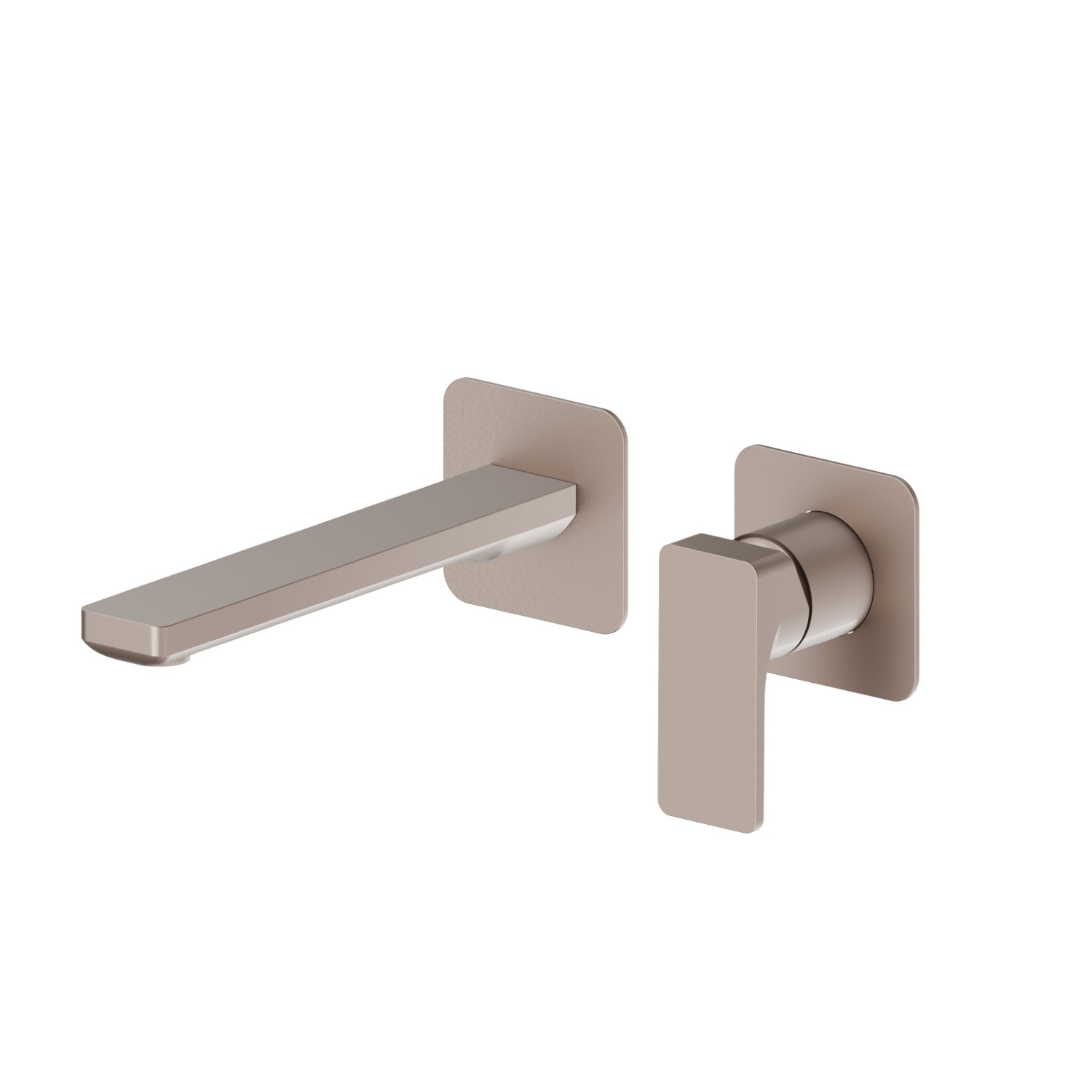 Single lever wall mixer group - finish Copper Glossy