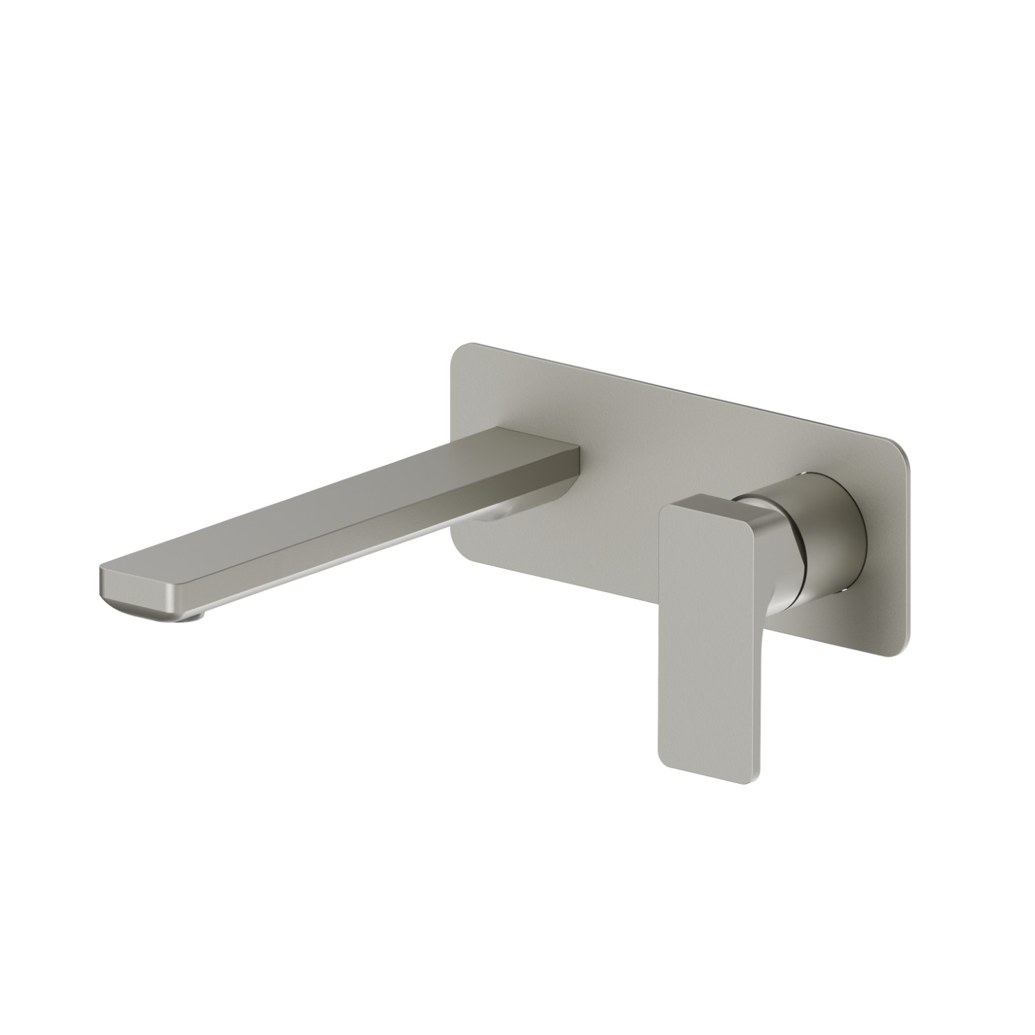 Single lever wall mixer group - finish Titanium Satin
