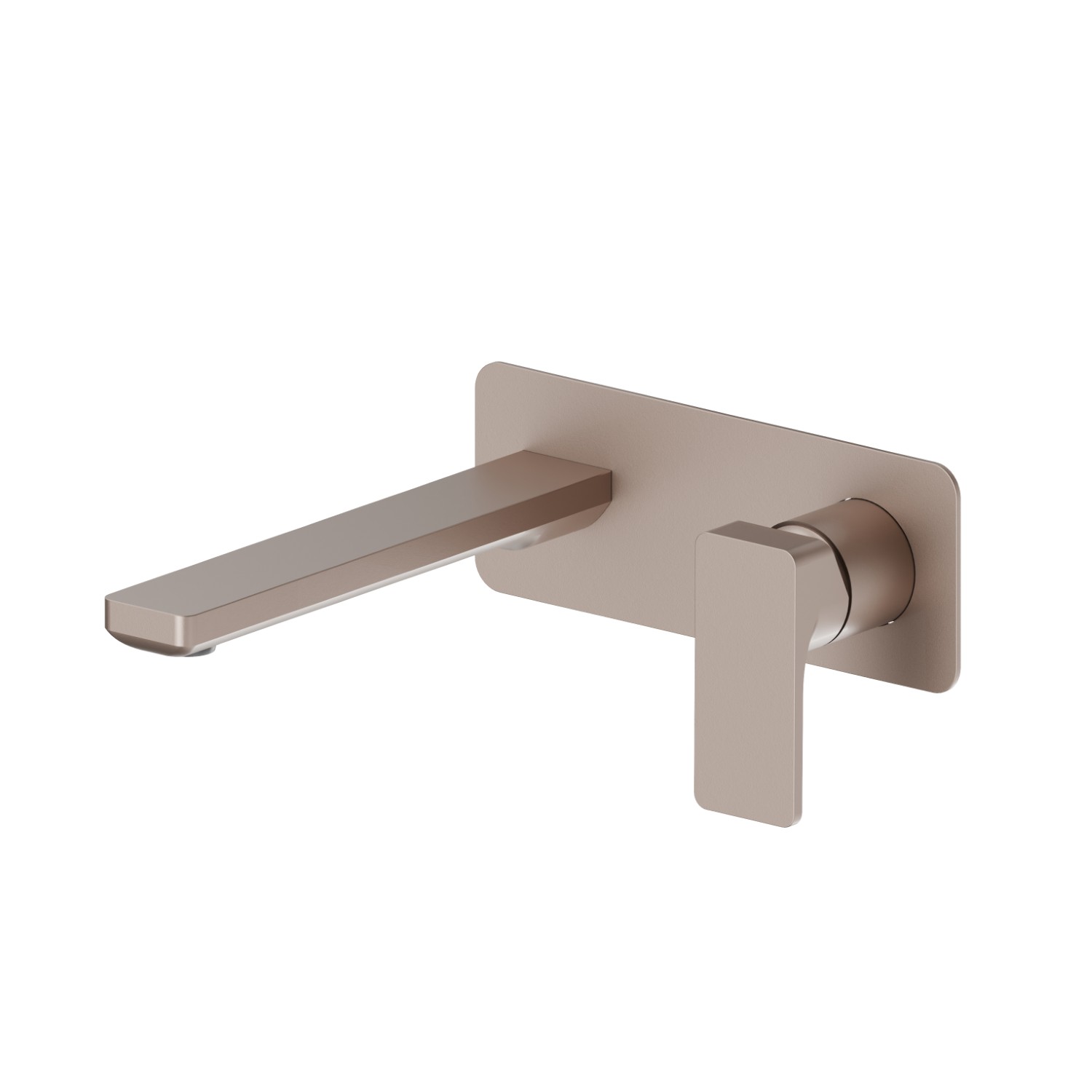 Single lever wall mixer group - finish Copper Glossy