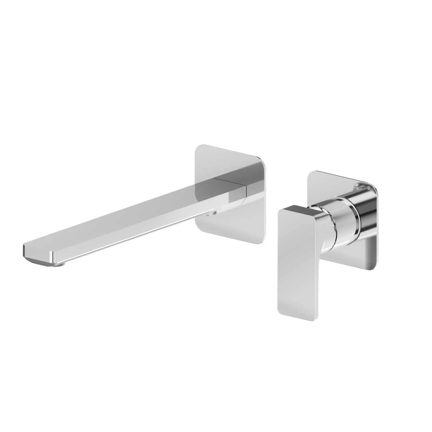 Single lever wall mixer group - finish Chrome
