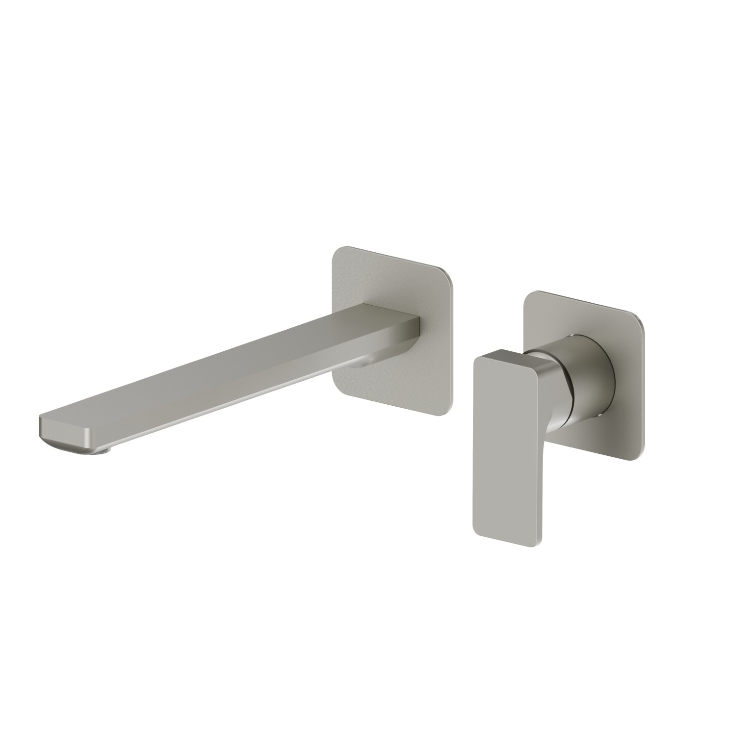 Single lever wall mixer group - finish Titanium Satin
