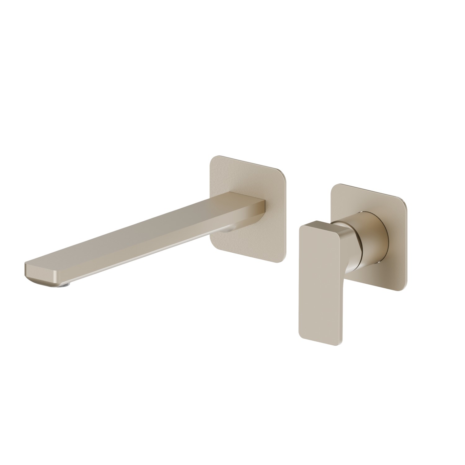 Single lever wall mixer group - finish Gold Satin