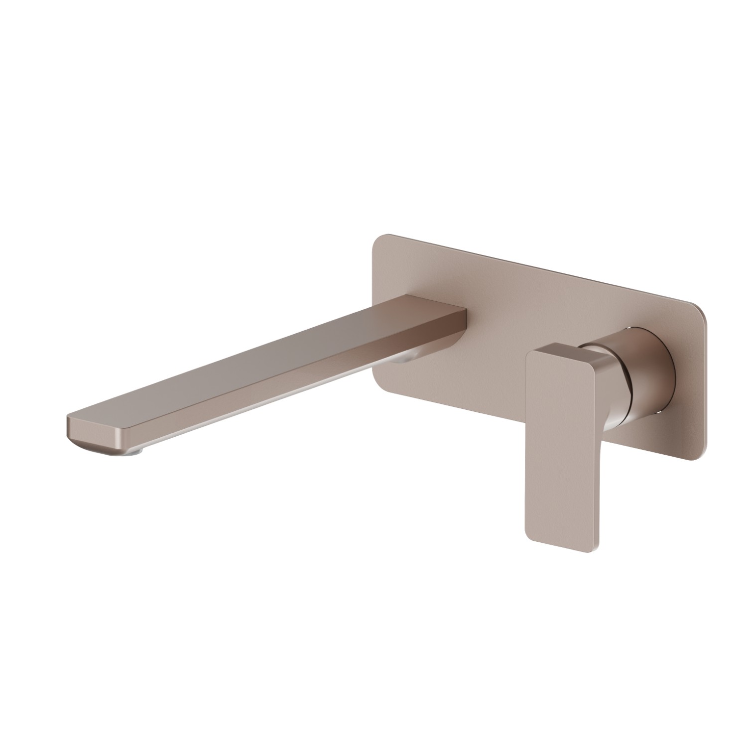Single lever wall mixer group  - finish Copper Glossy