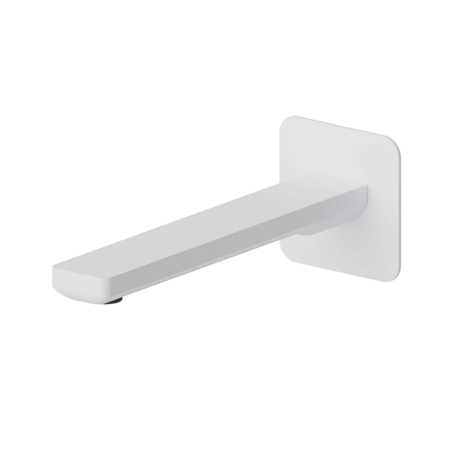 Wall spout for basin group - finish Matt White