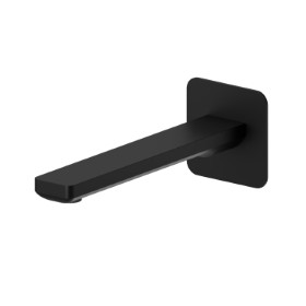 Wall spout for basin group - finish Matt Black