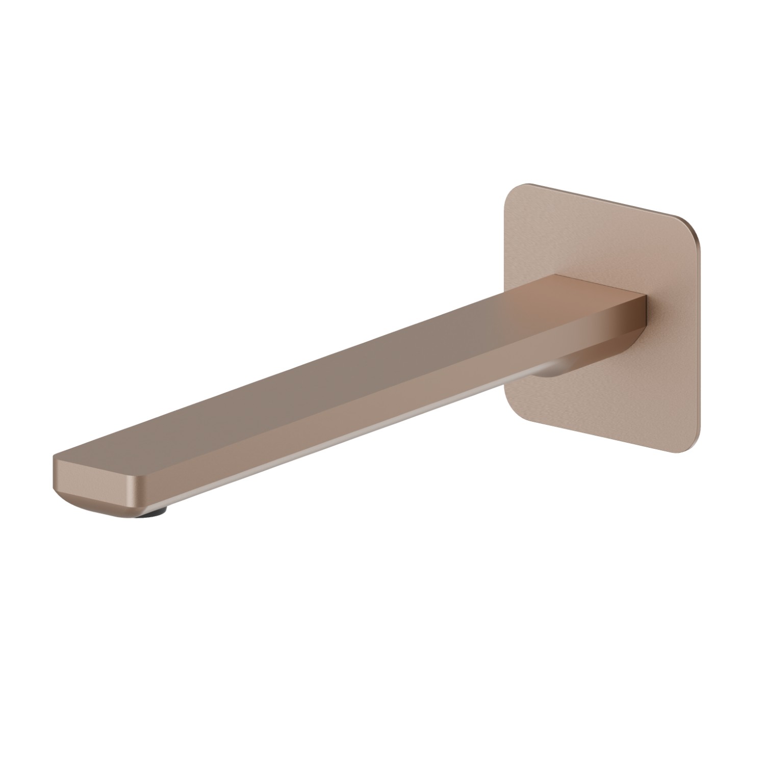 Wall spout for basin group with 1/2” connection - finish Copper Satin