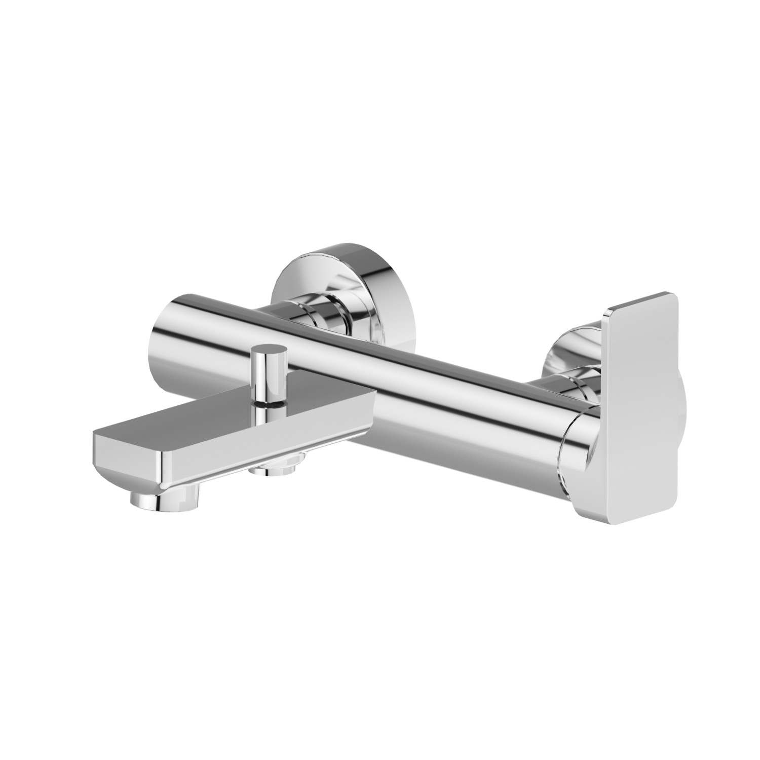 Single lever exposed bath mixer automatic diverter bath/shower set - finish Chrome