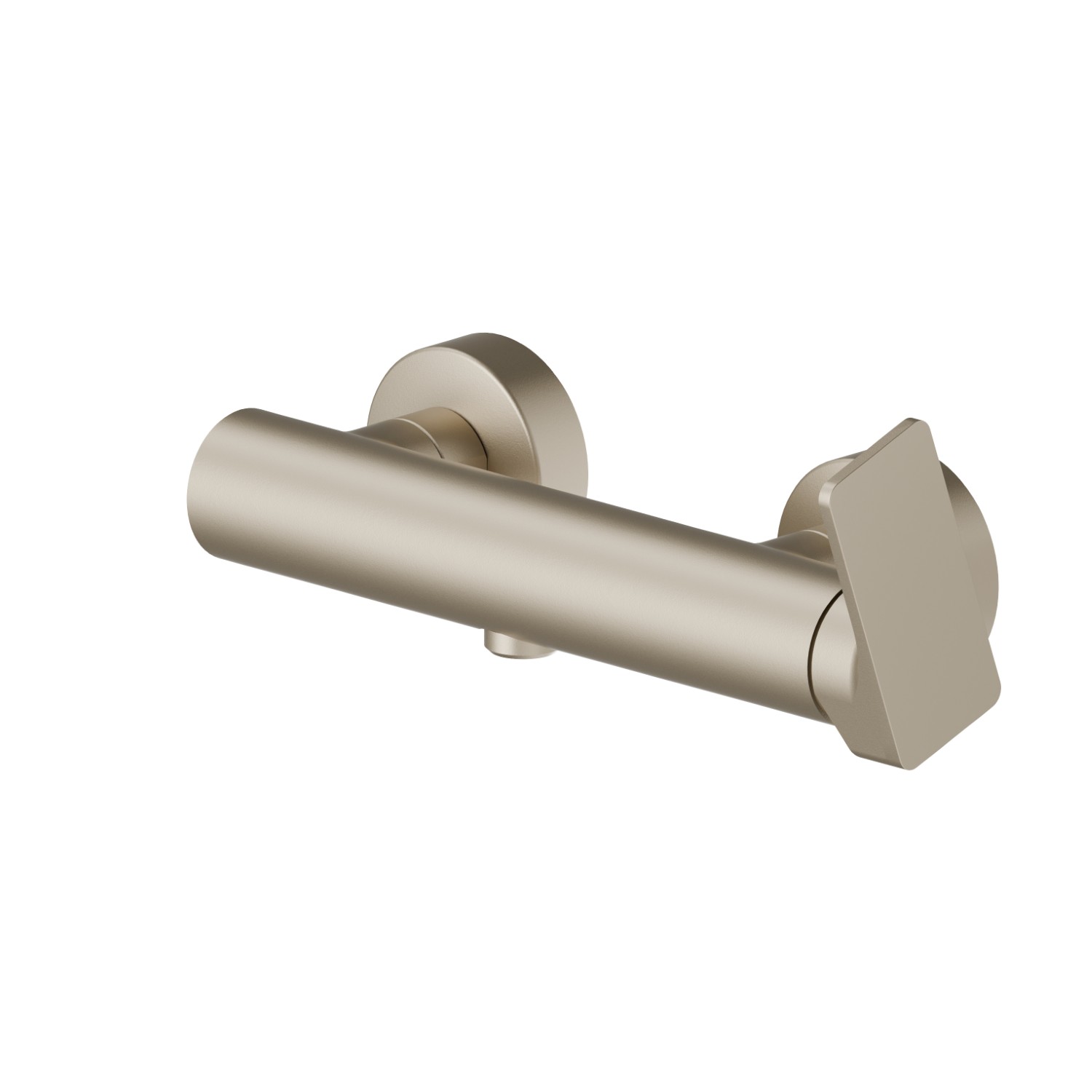 Single lever exposed shower mixer - finish Gold Satin