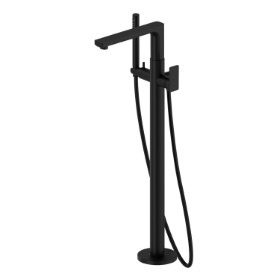 Floor mounted bath group - finish Matt Black