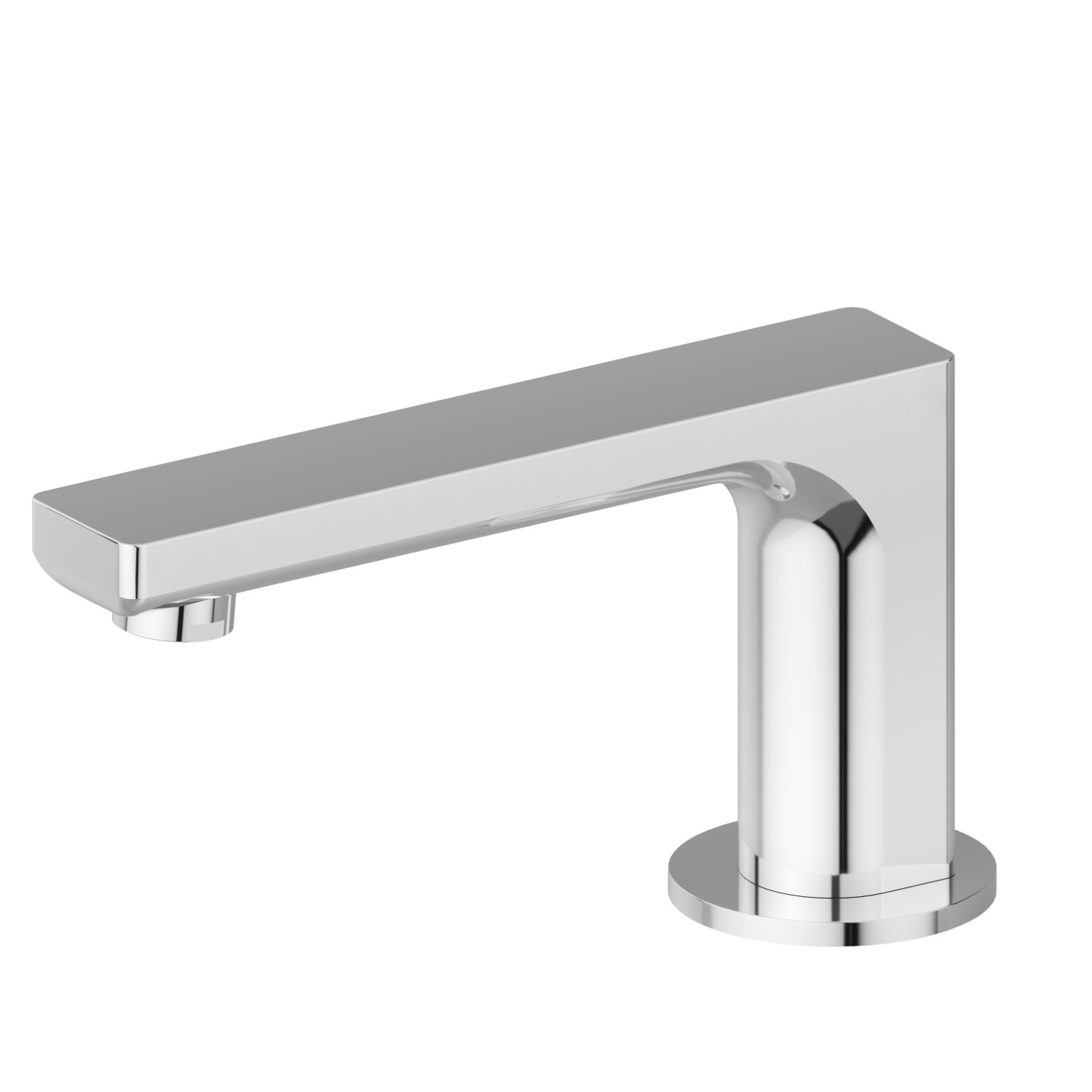 Bec de baignoire sur plan - finition Chrome