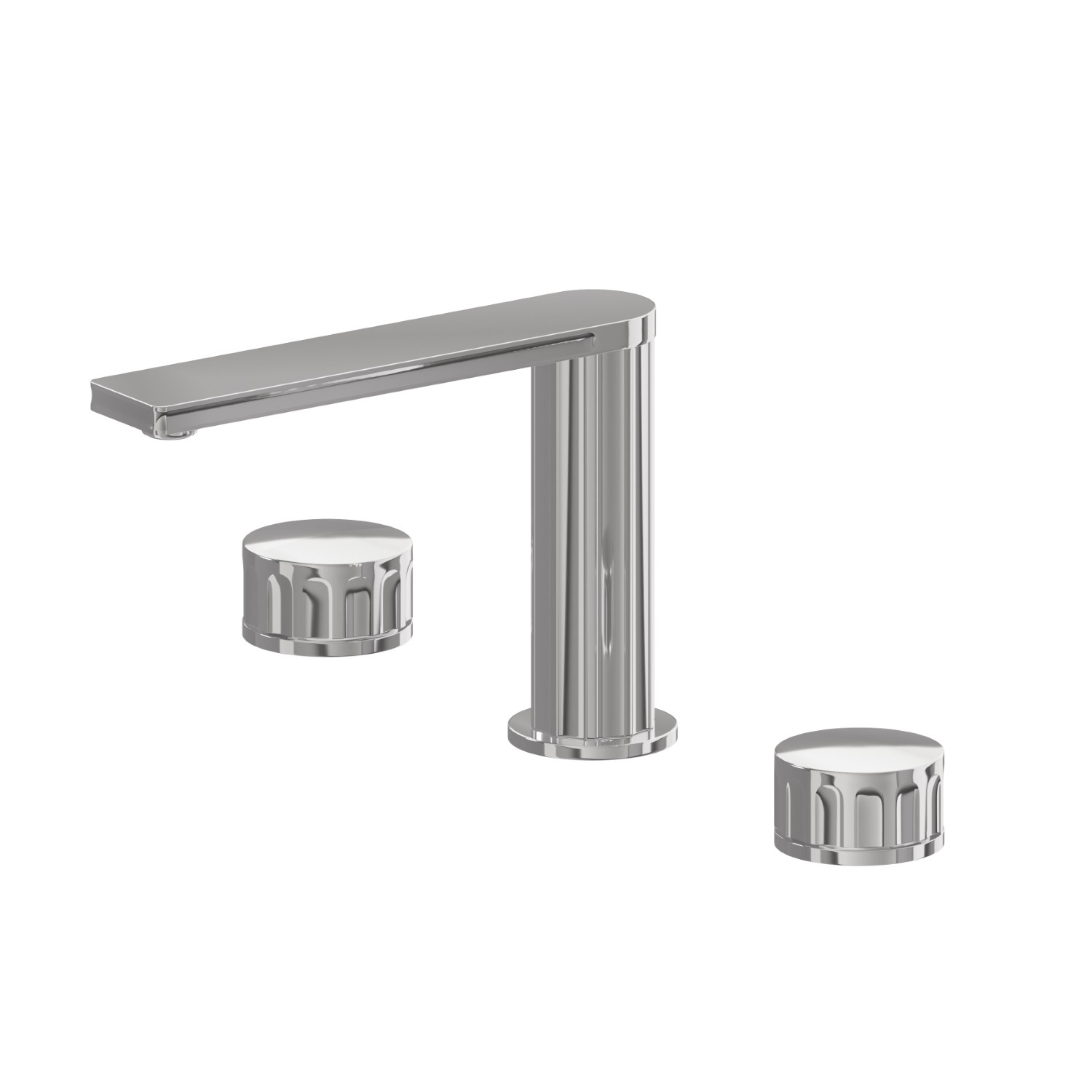 3-hole basin group. 1/2” T piece - finish Chrome