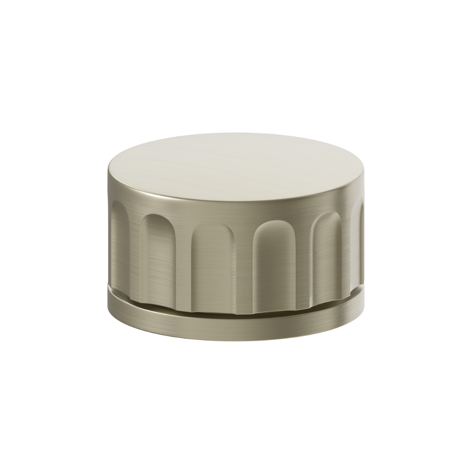 Single lever deck-mounted washbasin control - finish PVD Brushed Pale Gold