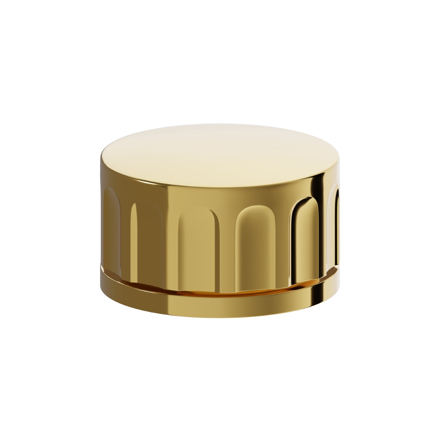 Single lever deck-mounted washbasin control - finish PVD Glossy Gold