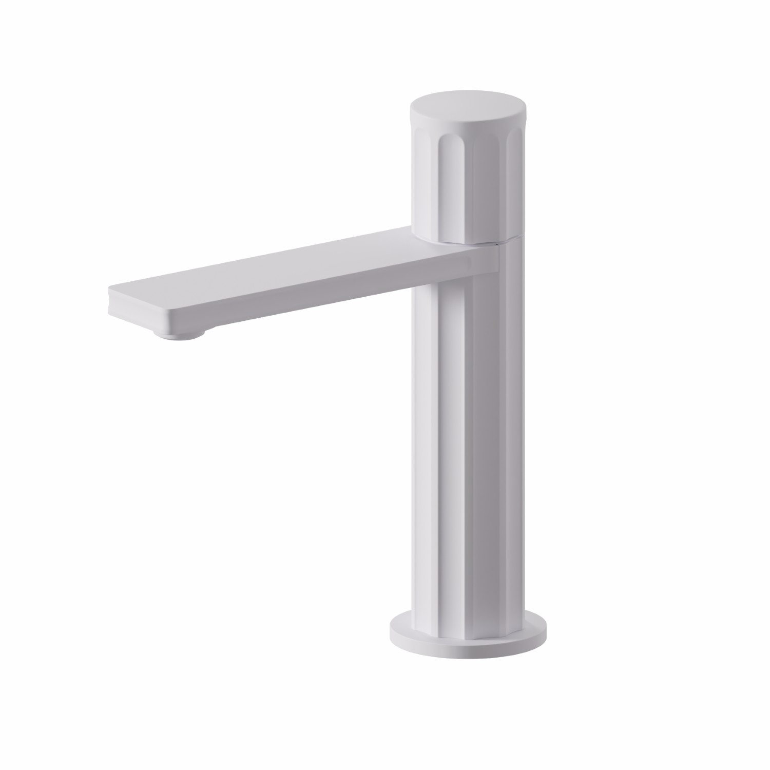 Single lever basin mixer - finish Matt White