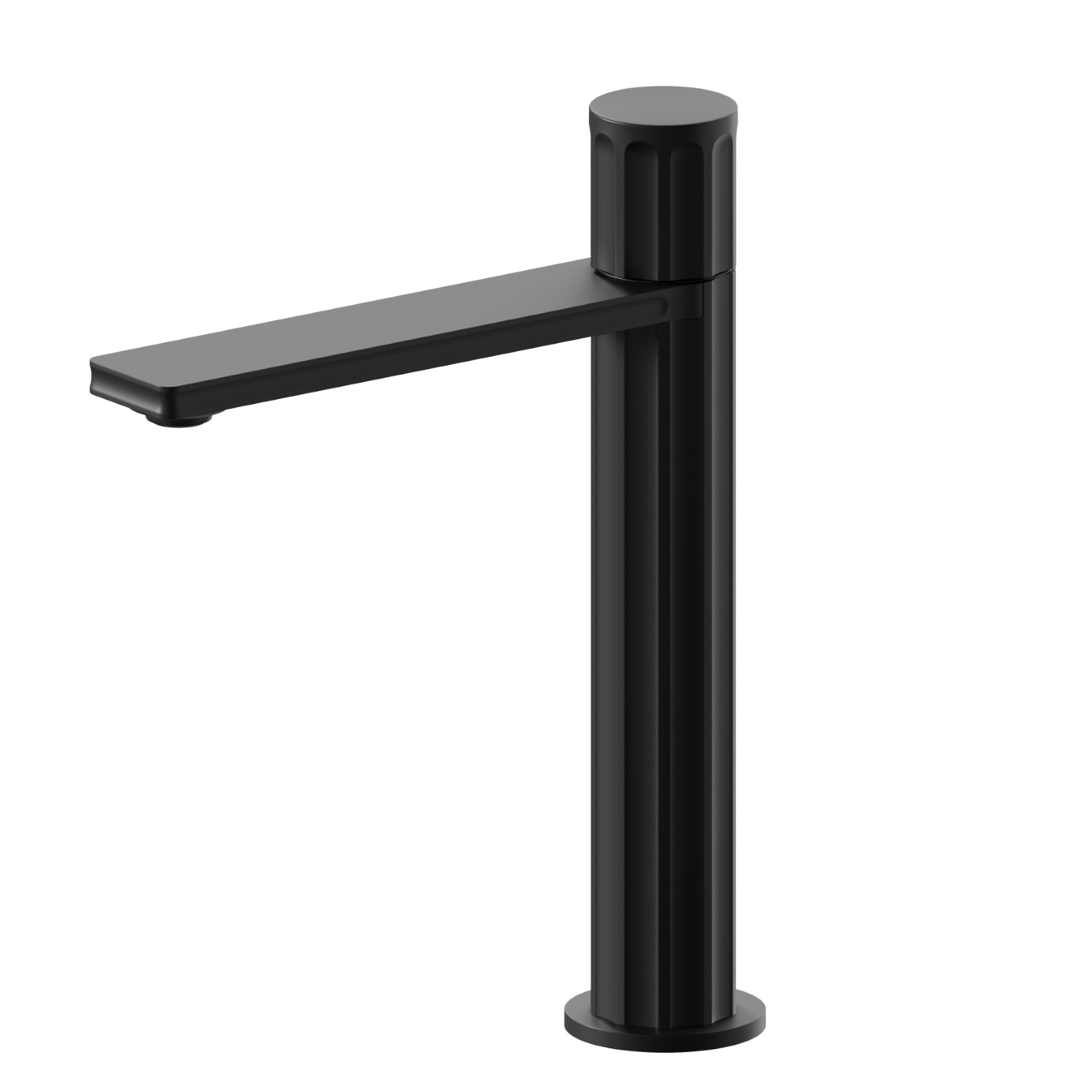 Einhebel-Mischer mittlere Version für Aufsatzwaschbecken - oberfläche  Schwarz matt