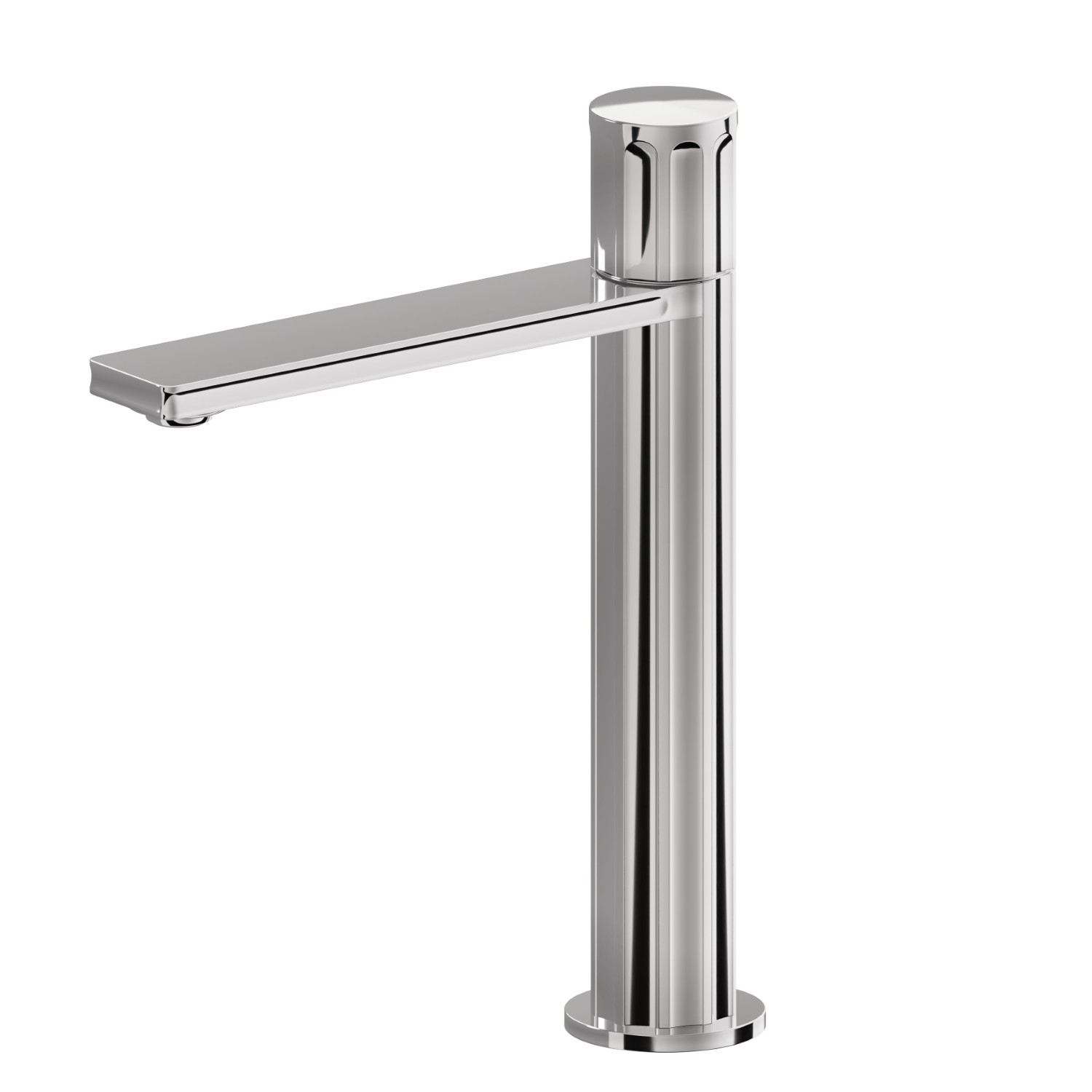 Single lever mixer, medium version for above counter basin - finish Chrome