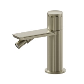 Single lever bidet mixer basin group - finish PVD Brushed Pale Gold