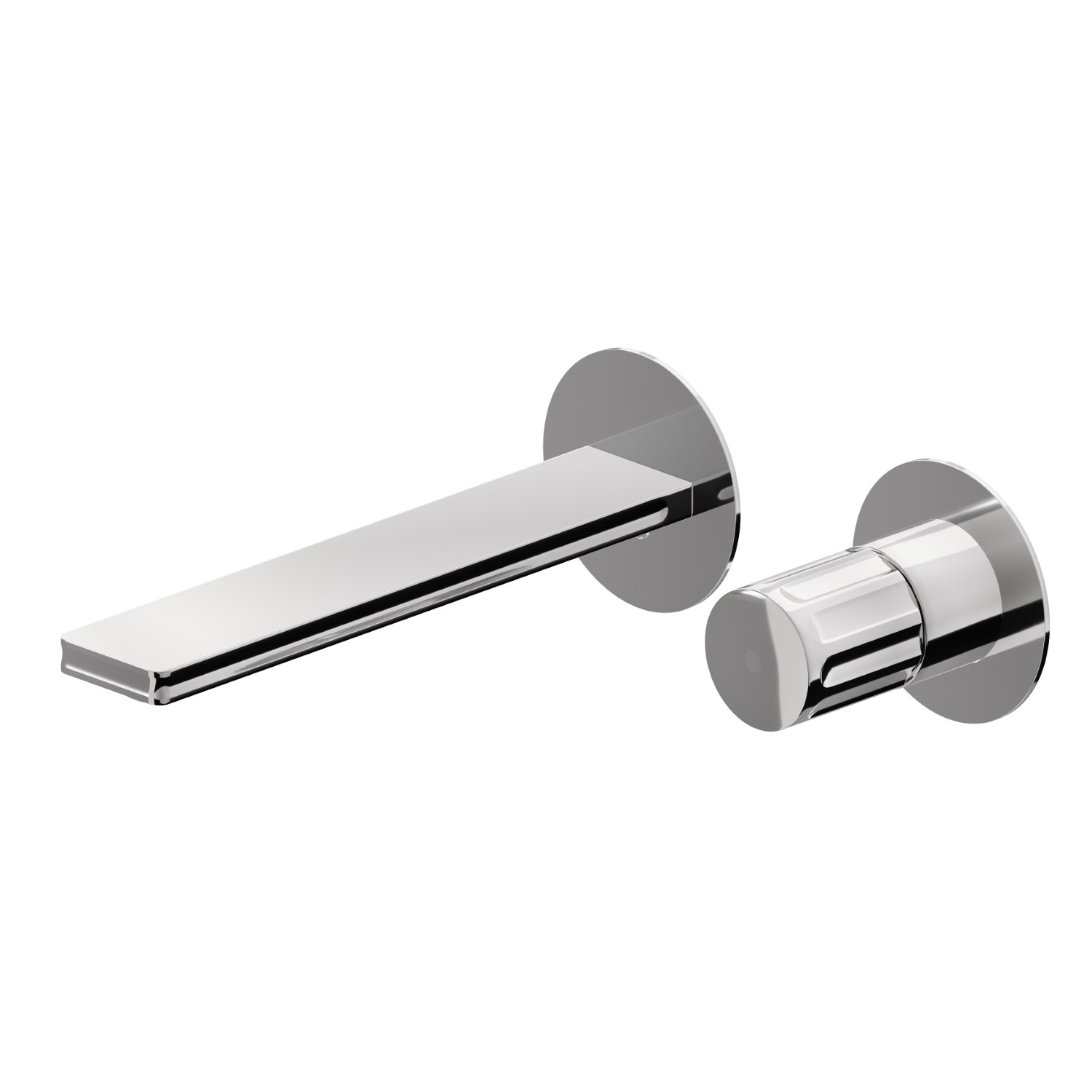 2-hole wall-mounted washbasin group - finish Chrome