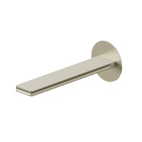 Wall spout for basin group with special 1/2” connection to pre-built-in - finish PVD Brushed Pale Gold