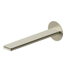 Wall spout for basin group with special 1/2” connection to pre-built-in - finish PVD Brushed Pale Gold