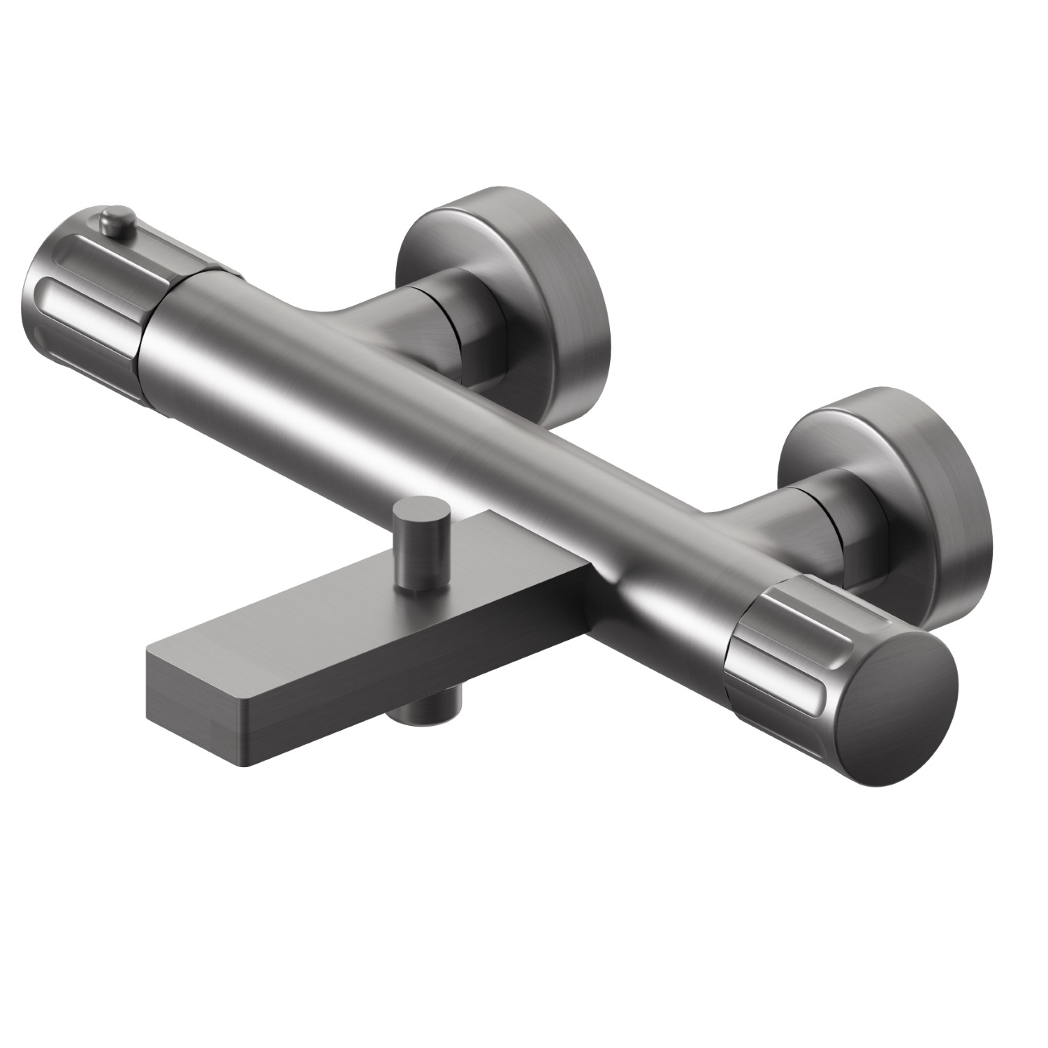 Mitigeur thermostatique externe vasque - finition PVD Brushed Gun Metal