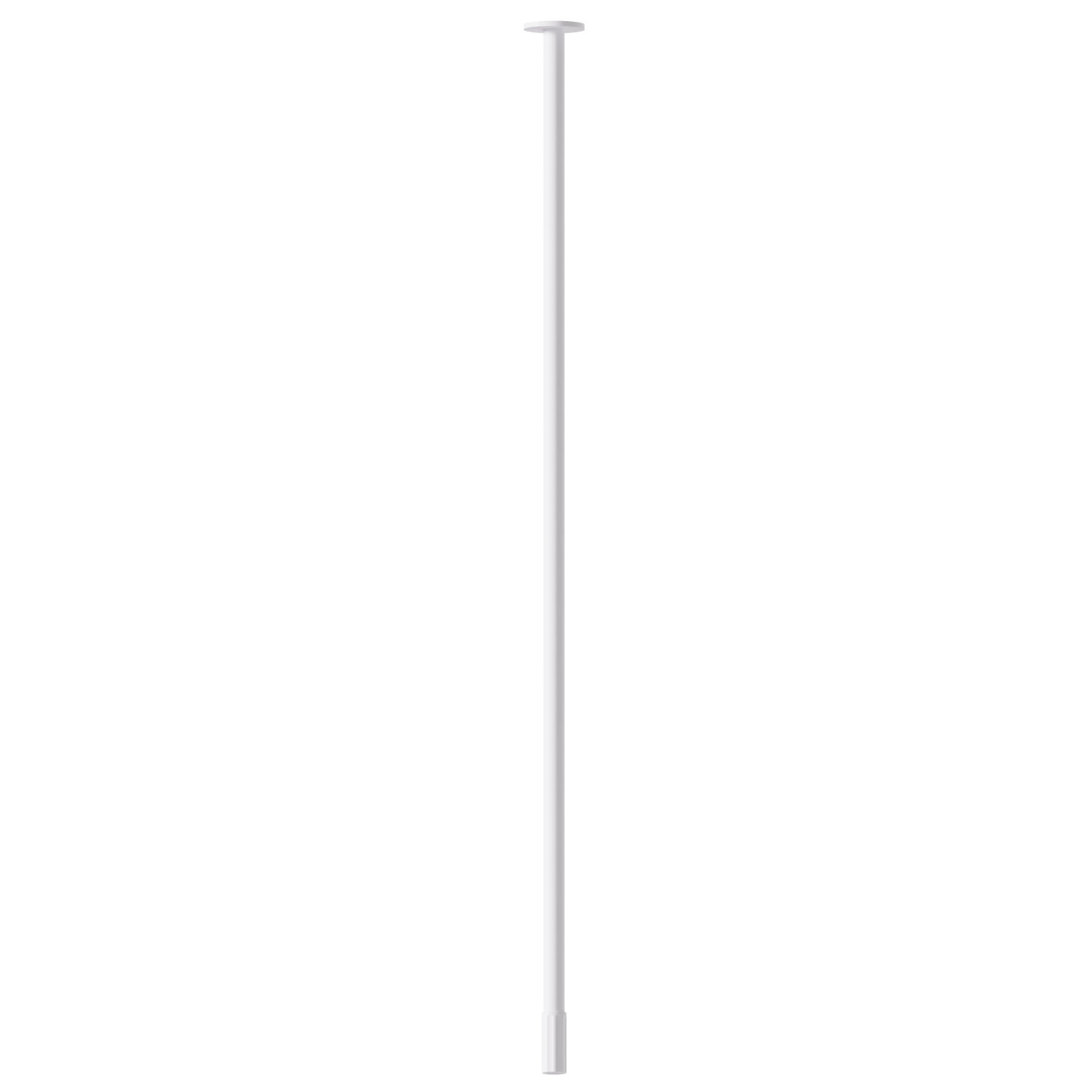Ceiling spout for basin group with 1/2” connection - finish Matt White