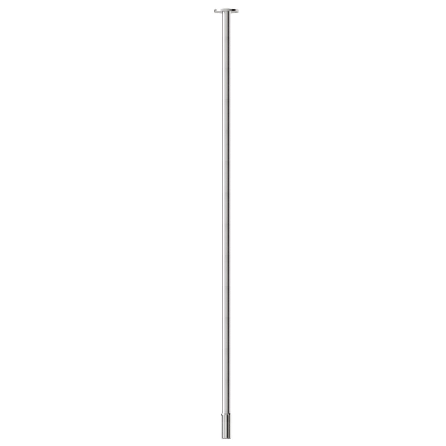 Deckenauslauf für Waschbecken mit 1/2“ Anschluss - oberfläche PVD Edelstahl 