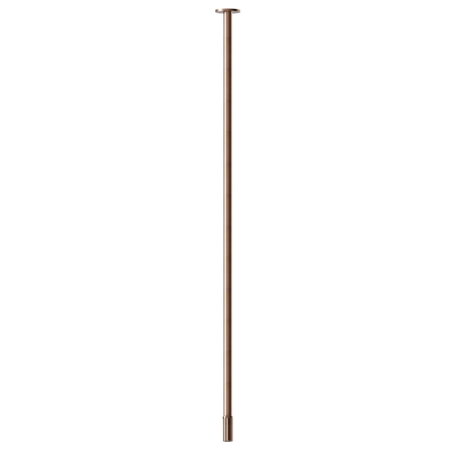 Ceiling spout for basin group with 1/2” connection - finish PVD Brushed Copper Bronze