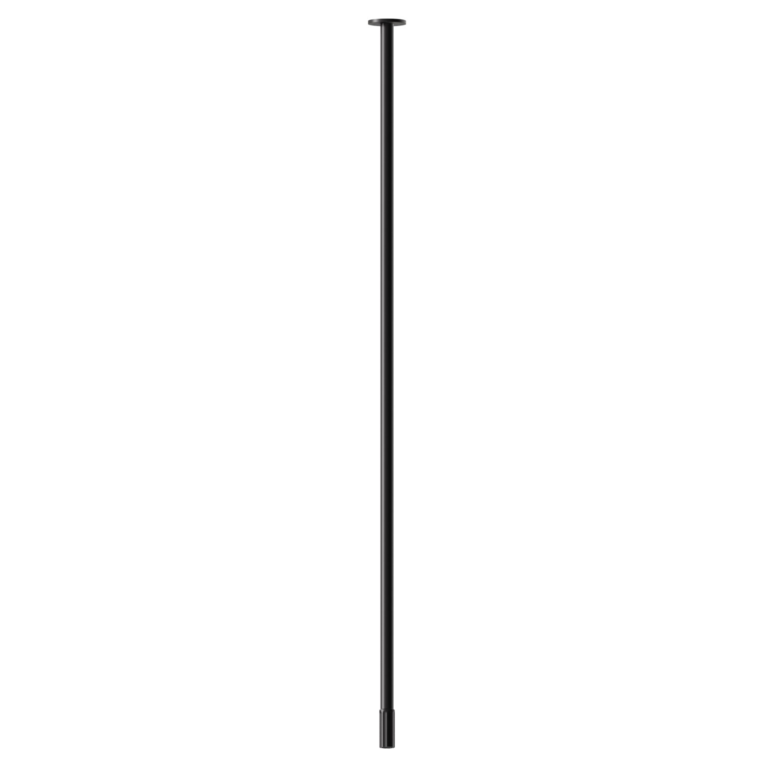 Ceiling spout for basin group with 1/2” connection - finish Matt Black